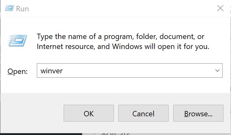 Câu lệnh kiểm tra phiên bản Windows
